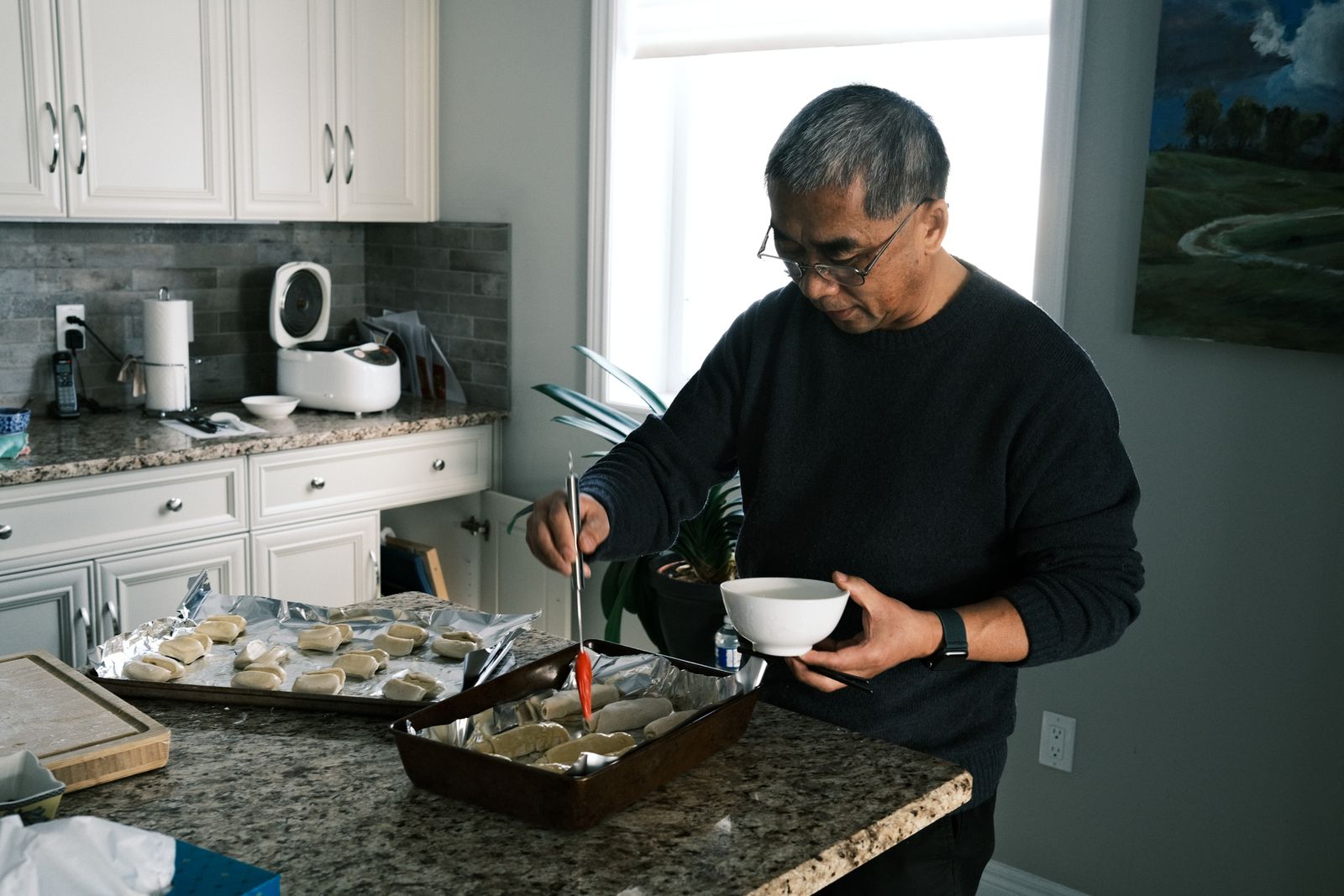 Balanced meal with varied everyday foods